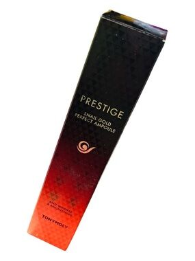 NIB TONYMOLY Prestige Snail Gold Perfect Ampoule - Red Gradient Serum